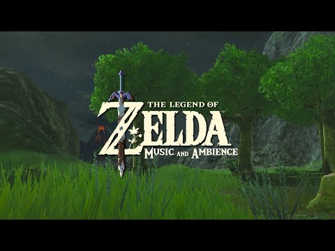 rainy day vibes in relaxing zelda video games music with raining ambience