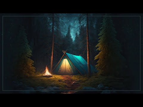 Instantly Fall Asleep to the Sounds of Rain On A Tent