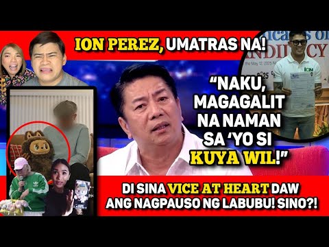 DI SINA VICE GANDA AT HEART ANG NAGPAUSO NG LABUBU, SO SINO? 🔴 ION, UMATRAS NA! 🔴WILLIE, OK KA LANG?