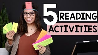 Five Reading Activities to Increase Engagement and Rigor | The Lettered Classroom