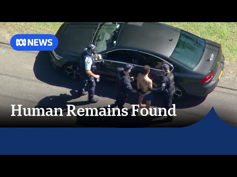 Three arrested after suspected human remains found in Sydney paddock | ABC NEWS