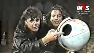 Michael Hutchence, Tim Farriss INXS 1985 Interview | Induct INXS