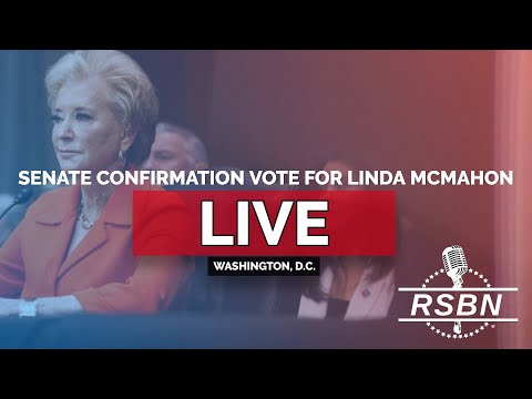 LIVE: Senate Confirmation Vote for Linda McMahon as Secretary of Education - 3/3/25