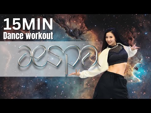 Get Fit with AESPA's Hottest tracks!  15 MIN Full body K-Pop Dance Workout for Beginners