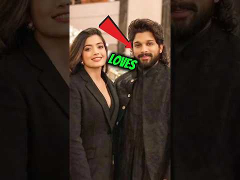 Rashmika mandana loves Allu Arjun? #shorts #viralshorts