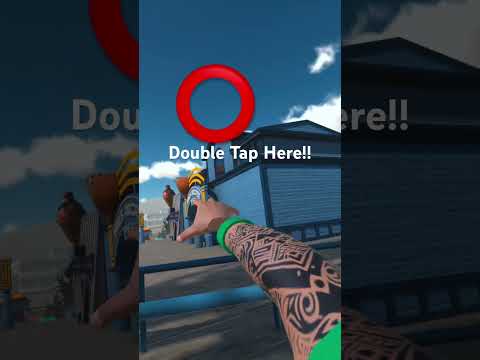 Double Tap! #funny #gorillatag #gtag #gymclassvr #basketball #vr #nba2k23 #2k #nba #oculusvr #shorts