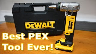 DeWalt DCE400 20v Cordless Pex A Expansion Tool Review