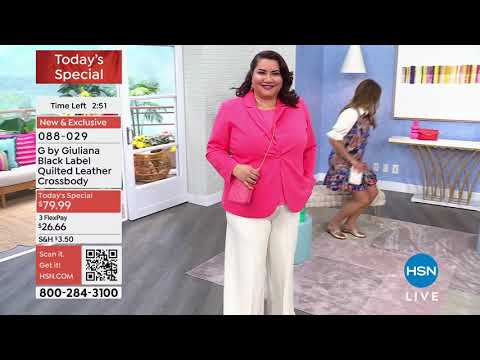 HSN | G by Giuliana Rancic Fashions 03.14.2025 - 02 PM