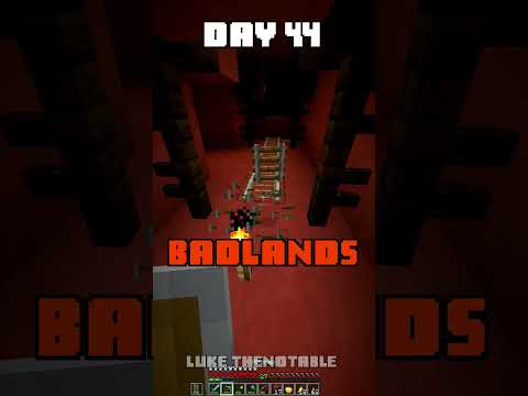 100 Days - [Minecraft Shorts] - Day 44 #minecraft #100days