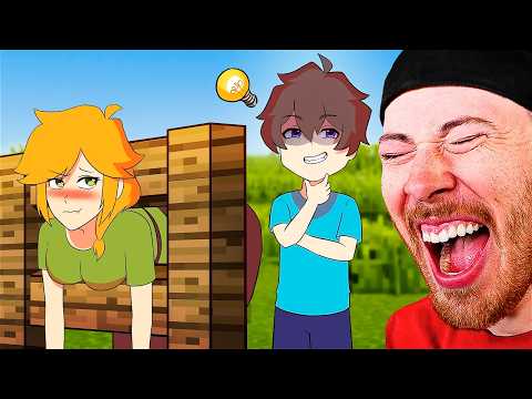 FUNNIEST Adventure of Alex and Steve in MINECRAFT (FUNNY)