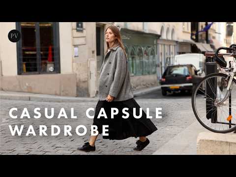 Casual Chic Capsule Wardrobe à la Parisienne