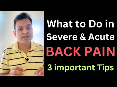 Severe Back Pain Treatment, Slipped Disc, Herniated Disc Treatment, Back Pain while Travelling