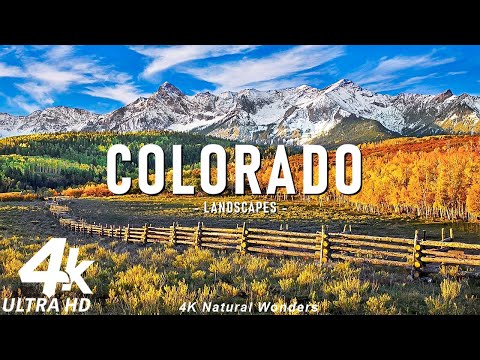 Colorado 4K UHD • Majestic Mountains & Tranquil Lakes with Calming Piano Music