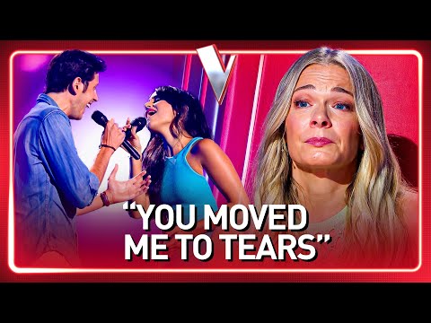 POWER COUPLE gets a 4-CHAIR TURN on The Voice | Journey