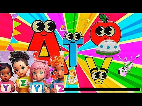 Catchy Alphabet Song//Learn ABCs//Educational Videos//Sing Along