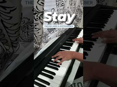 STAY by The Kid LAROI & Justin Bieber #shorts #thekidlaroi #justinbieber #pianoshorts #stay