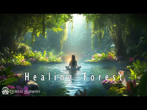 Healing Forest Ambience | Nature’s Serenity & Energy Cleansing | Healing Meditation Relaxing Music