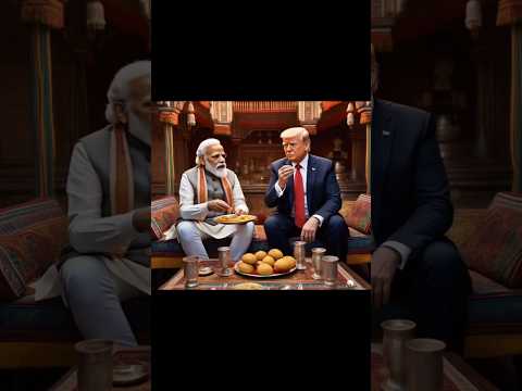 Donald Trump & Narendra Modi Enjoy Dal Bati in Jaipur | Rajasthani Royal Feast