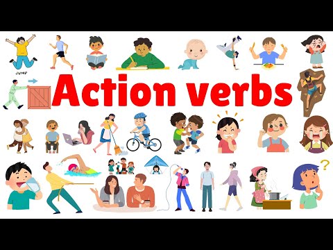 Action Verbs - Action Words | Common Action Verbs in English | English Vocabulary with Pictures