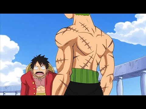 Zoro reveals his scars and shares a secret with Luffy - One Piece