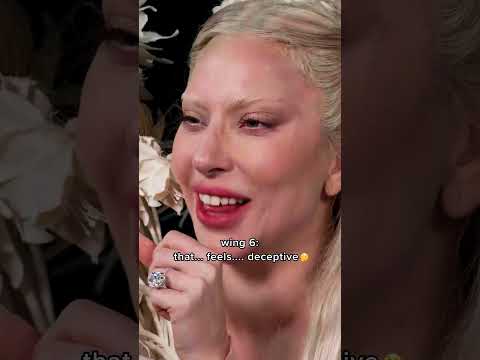 Lady Gaga's reaction to every wing on Hot Ones ❤️‍🔥