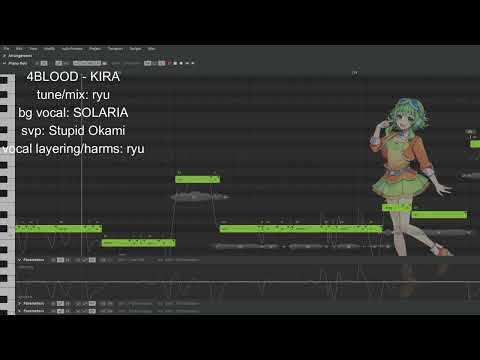 GUMI AI | 4BLOOD - KIRA | SYNTHV WIP COVER