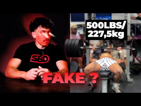 Jake Paul Bench Press 500lbs?? Powerlifter Pro Analyze