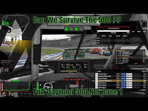 Full Daytona 500 NIS Fixed Race 1. Road to 10k Oval Rating