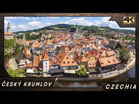 Cesky Krumlov, Czechia in 4K 🇨🇿 Cinematic Travel Video