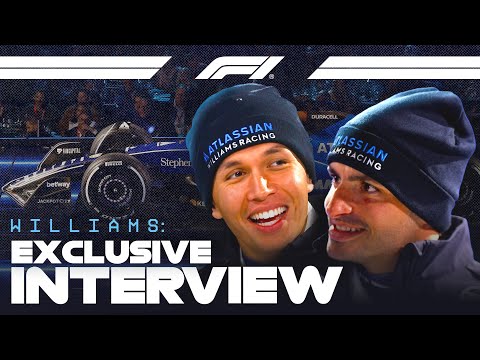 Get To Know New Williams Team Mates Carlos Sainz & Alex Albon!