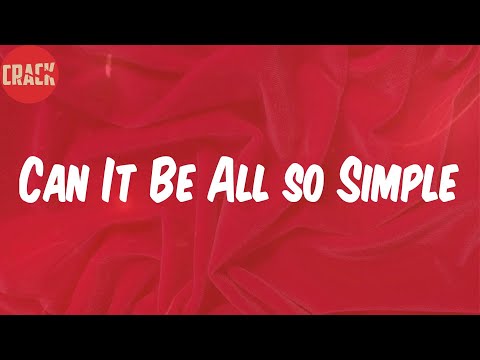 Wu-Tang Clan (Lyrics) - Can It Be All so Simple