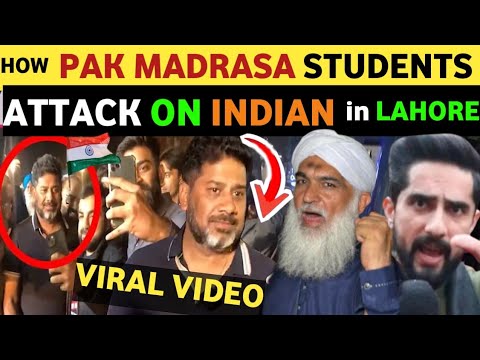 HOW PAKISTANI MADRASA STUDENTS TREAT AN INDIAN IN LAHORE? VIKRANT GUPTA IN PAKISTAN, PAK MEDIA REACT