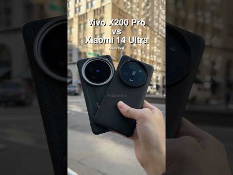 Vivo X200 Pro vs Xiaomi 14 Ultra Zoom Test!