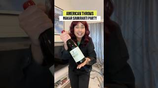 American 🇺🇸 Throws Makar Sankranti 🇮🇳 Party