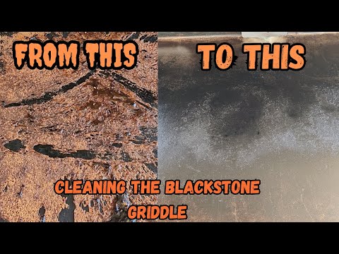 How to clean the Blackstone Griddle | Quick and Easy