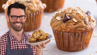 Amazing Oatmeal Banana Muffins Recipe | SO Easy!!!