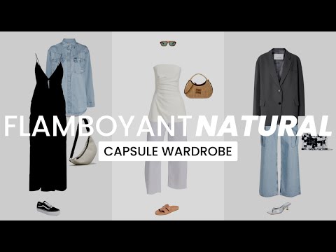 69+ FLAMBOYANT NATURAL OUTFIT IDEAS | Casual Cool Capsule Wardrobe for the Kibbe Flamboyant Natural