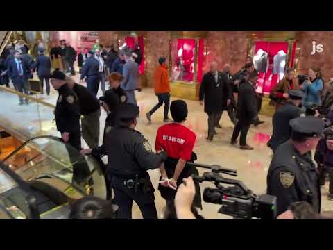 Trump Tower protest: See arrests of Mahmoud Khalil advocates critical of Israel's Palestine policies