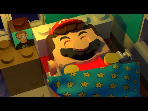 1 Hour of LEGO Mario to Fall Asleep To