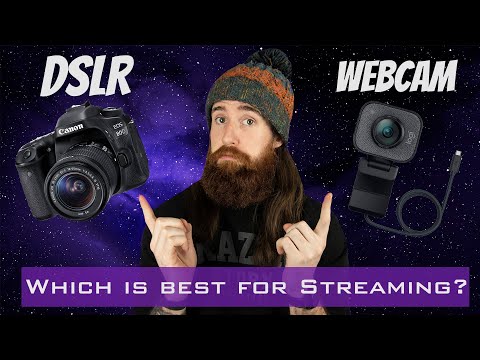 Logitech Streamcam VS Canon DSLR for Streaming! Best Streaming Webcam?