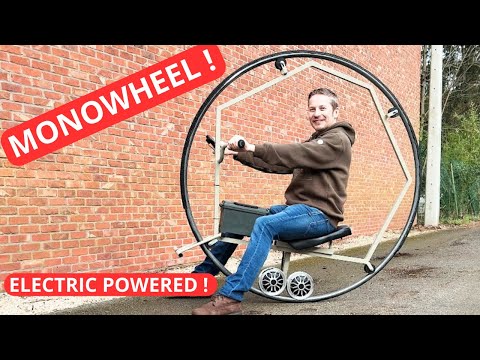 How to  build a DIY electric monowheel with hoverboard motors