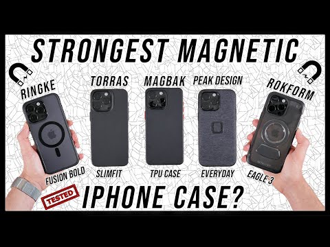 Strongest Magnetic iPhone Case? | Testing the Top Strongest MagSafe iPhone Cases (Review)