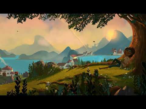 1H long screensaver from Broken Age gameplay no sound no music