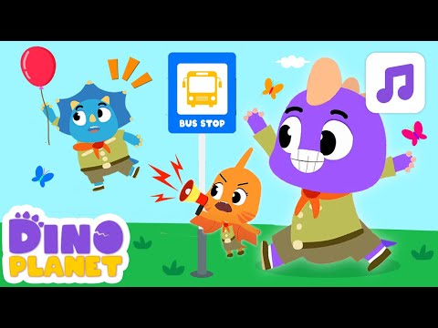 Easy English songs for kıds | 🤘🙋 Let's go | DINO Cartoon Class