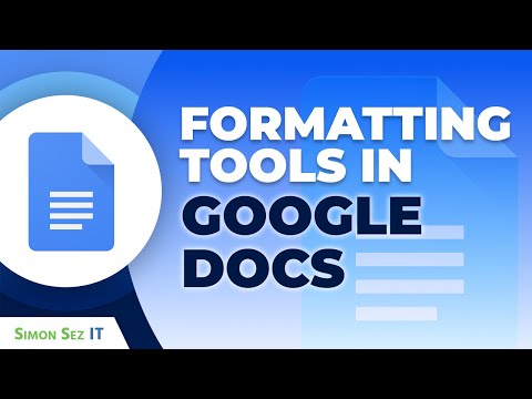 Basic and Advanced Formatting Tools in Google Docs