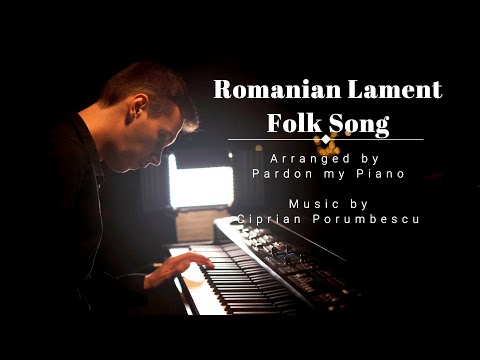 Heartbreaking Romanian Funeral Song on Piano