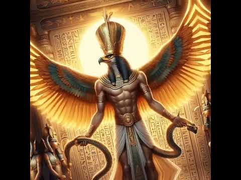 Horus- Egyptian mythology, The falcon god #egyptianmythology #mythversechronicles #god