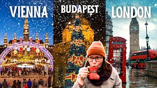 Budapest vs London vs Vienna CHRISTMAS MARKET SHOWDOWN!