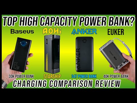 Top High-Capacity Portable Power Banks! | Which Power Bank is the Best? (Review)