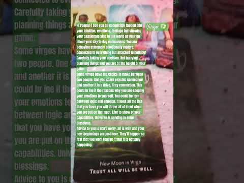 #virgohoroscope #virgotarot #virgotarotreading #tarotcardreading #generalmessage